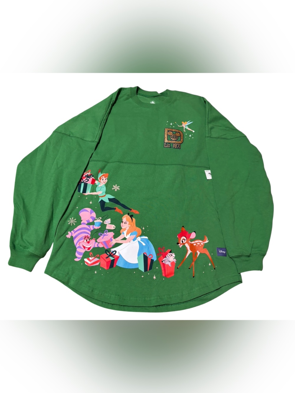 Walt Disney World Spirit Jersey (Green Holiday) XS